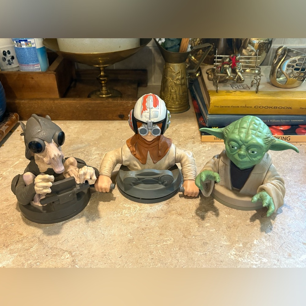 Star Wars Vintage Cup Toppers Collectables